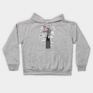 Sock Monkey Just Wants a Friend Kids Hoodie